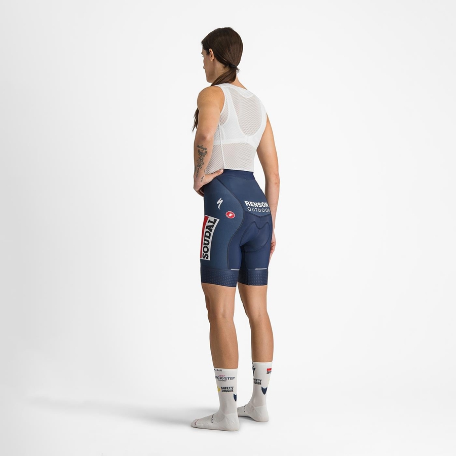 Castelli COMPETIZIONE W Shorts Dame Blå Hvide | MVNTIYR-03