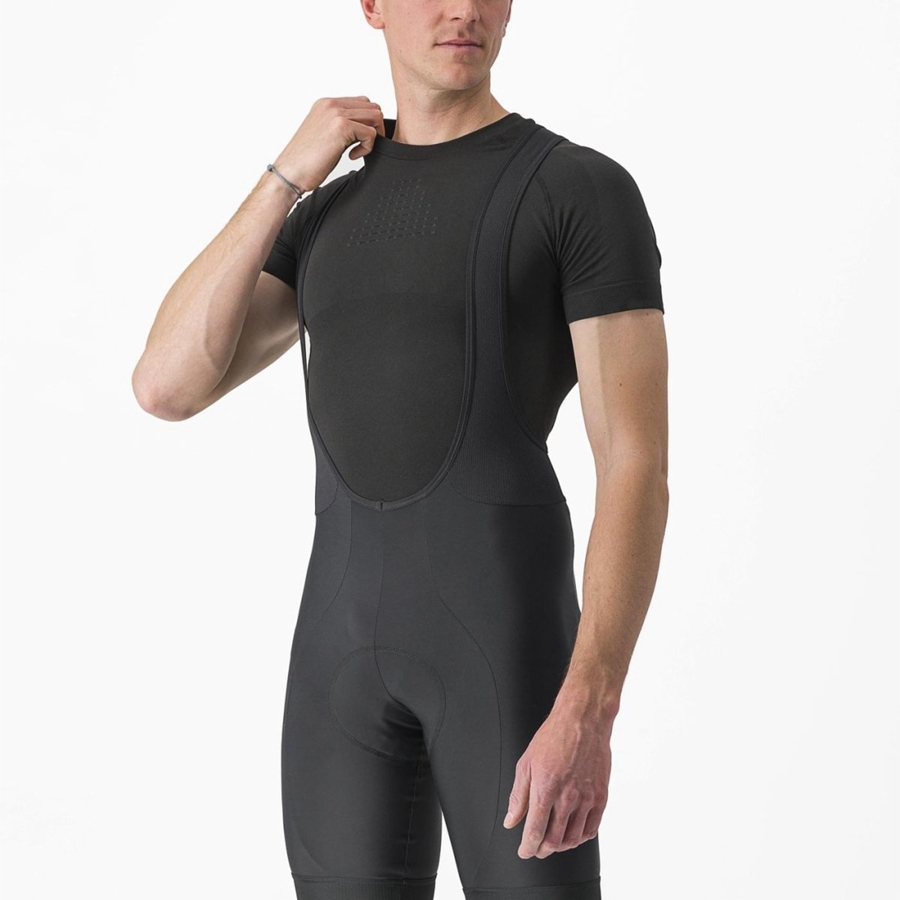 Castelli CORE SEAMLESS SS Baselag Herre Sort | XTPSCZR-57