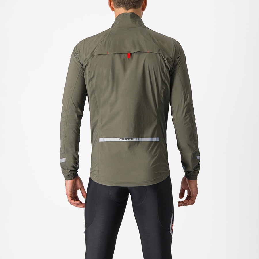 Castelli EMERGENCY 2 RAIN Beskyttelse Herre Grøn | UCEYRIN-58