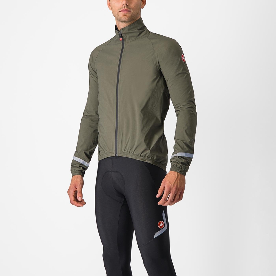 Castelli EMERGENCY 2 RAIN Beskyttelse Herre Grøn | UCEYRIN-58