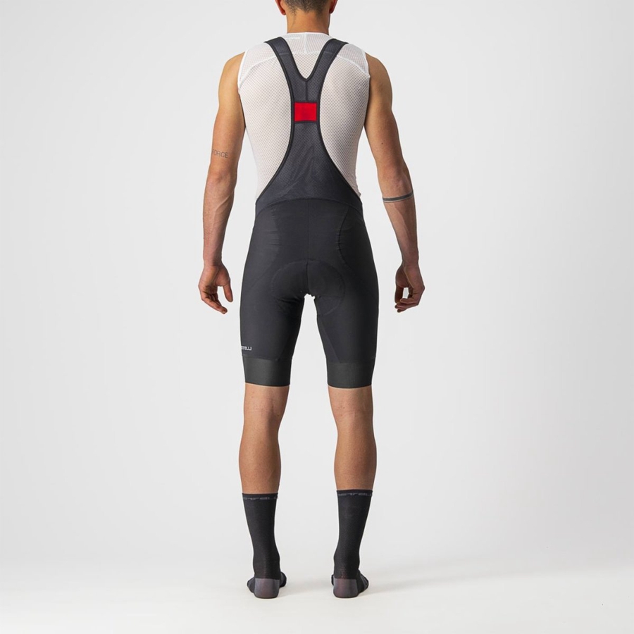 Castelli ENDURANCE 3 Bib Shorts Herre Sort | EBCPWZT-84