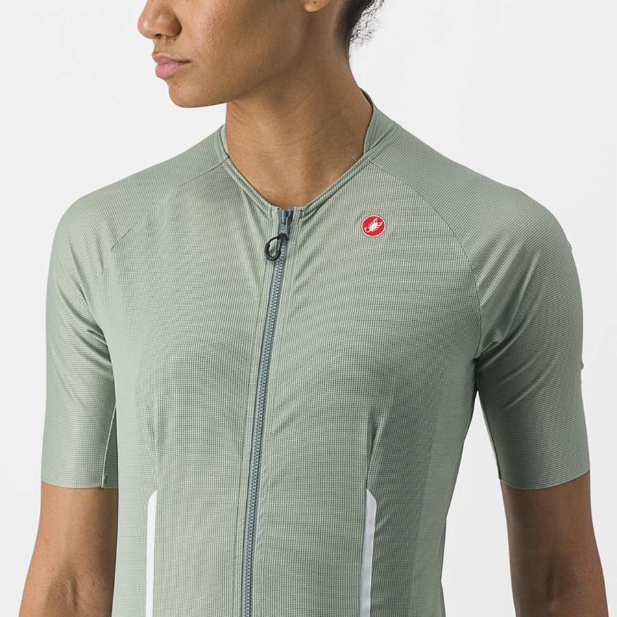 Castelli ENDURANCE W Jersey Dame Grøn | DKRGSPI-01