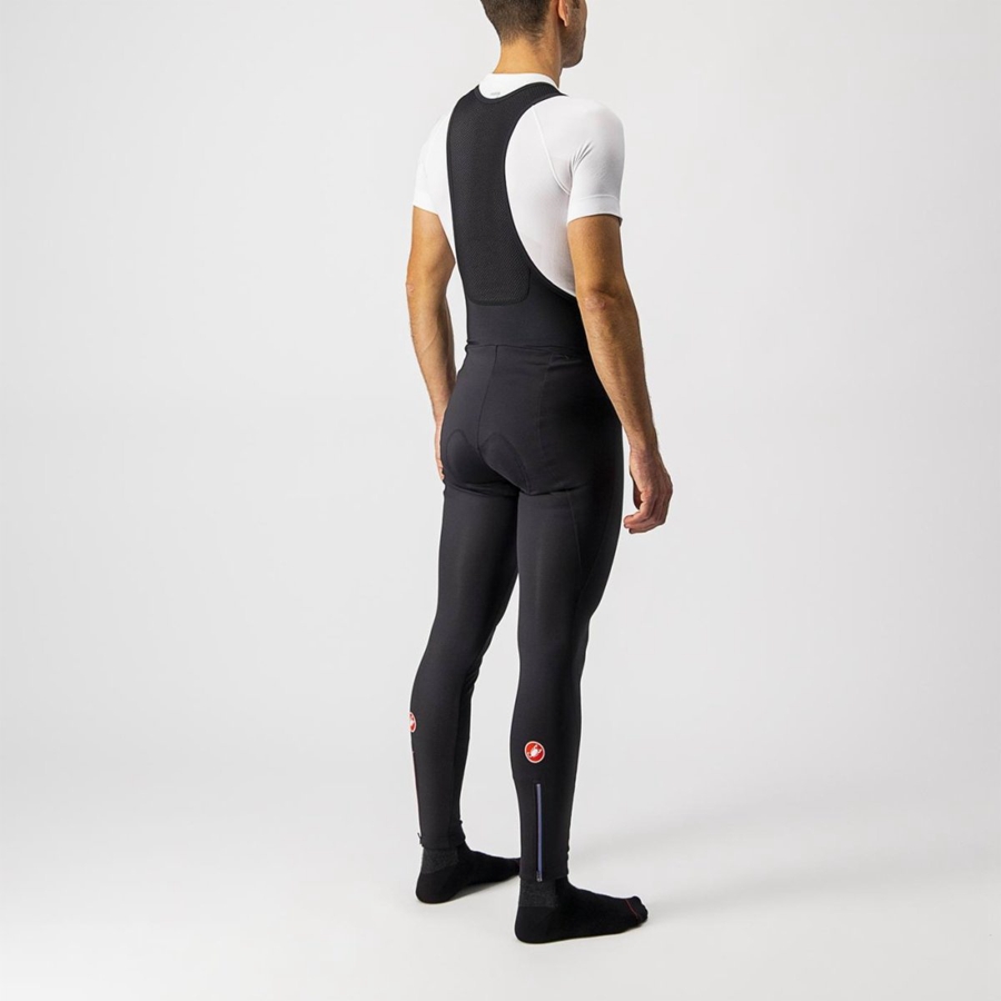 Castelli ENTRATA WIND Bib Strømpebukser Herre Sort | SLMPDBR-62