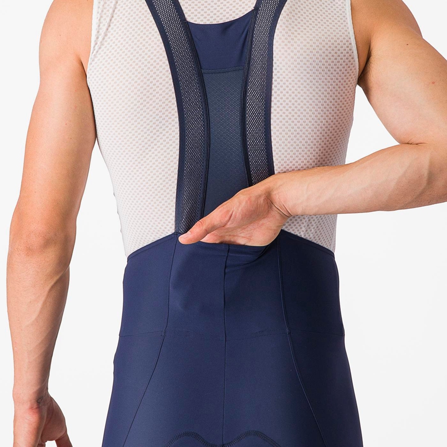 Castelli ESPRESSO Bib Shorts Herre Blå | SGCUIJX-76