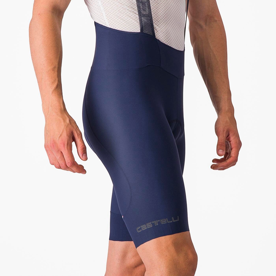 Castelli ESPRESSO Bib Shorts Herre Blå | SGCUIJX-76