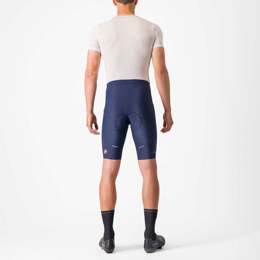 Castelli ESPRESSO Shorts Herre Blå | EBUAQWP-95