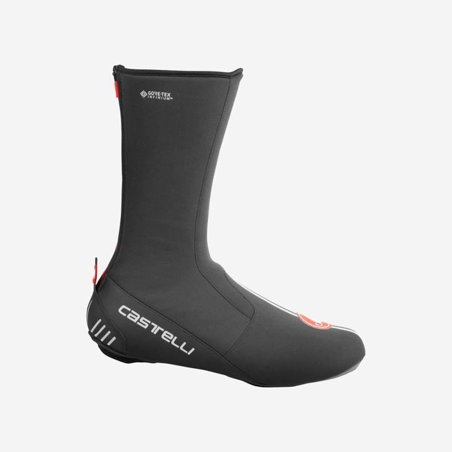 Castelli ESTREMO Skoovertræk Dame Sort | DZOUVJM-92