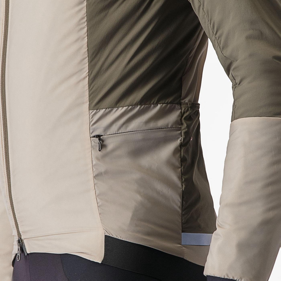 Castelli FLY THERMAL Jakker Herre Grøn | TBHRVCN-39