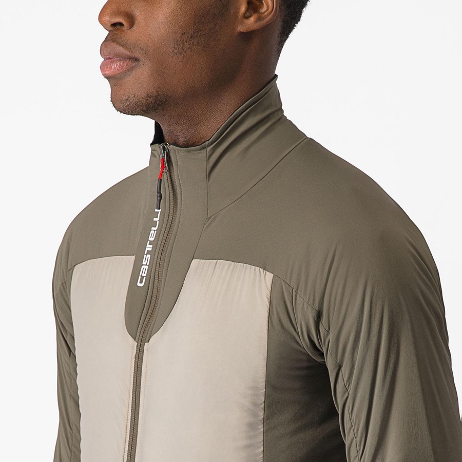 Castelli FLY THERMAL Jakker Herre Grøn | TBHRVCN-39