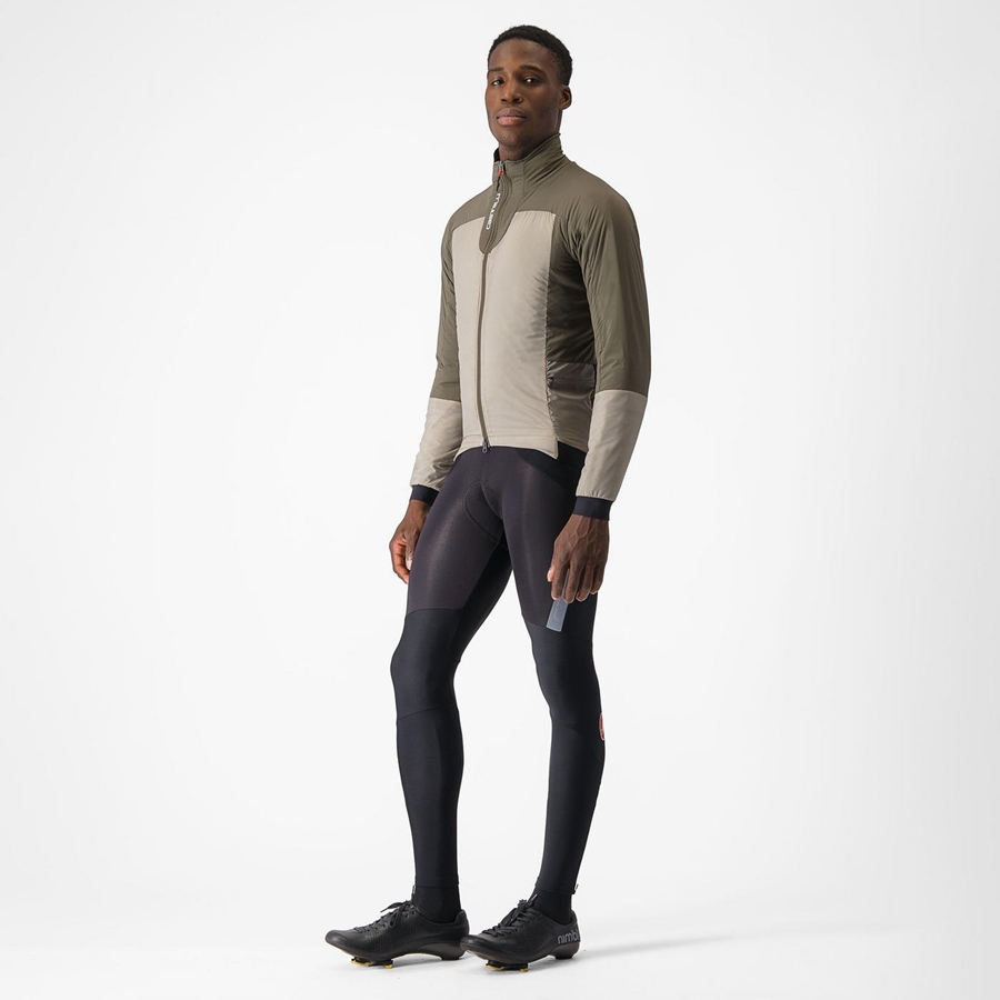 Castelli FLY THERMAL Jakker Herre Grøn | TBHRVCN-39