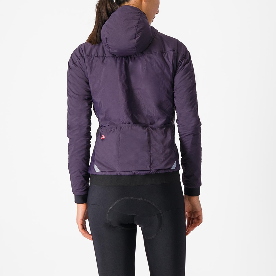 Castelli FLY THERMAL W Jakker Dame Lilla | ADISKWF-05