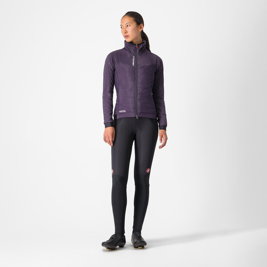 Castelli FLY THERMAL W Jakker Dame Lilla | ADISKWF-05