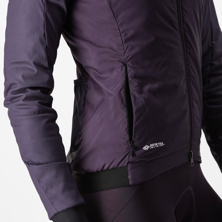 Castelli FLY THERMAL W Jakker Dame Lilla | ADISKWF-05