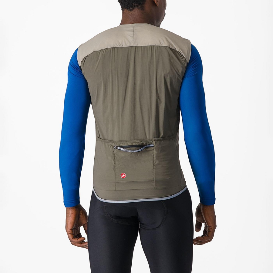 Castelli FLY Vest Herre Blå | GXDTFRY-10