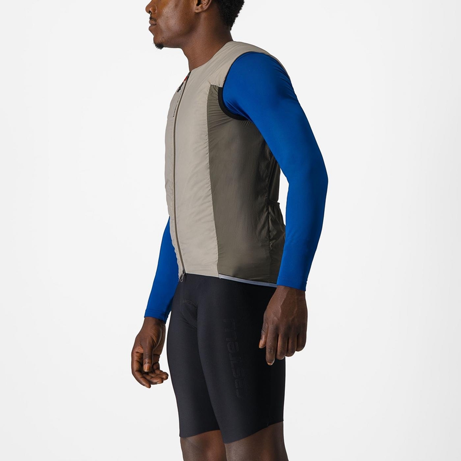 Castelli FLY Vest Herre Blå | GXDTFRY-10