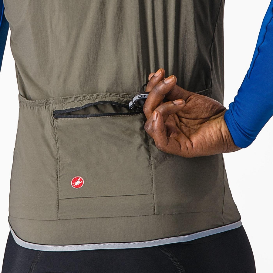 Castelli FLY Vest Herre Blå | GXDTFRY-10