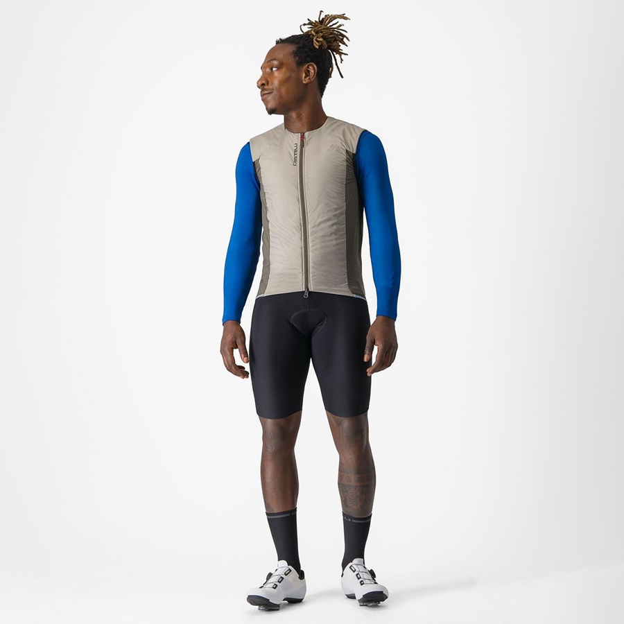 Castelli FLY Vest Herre Blå | GXDTFRY-10