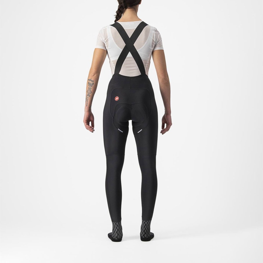 Castelli FREE AERO RC W DT Bib Strømpebukser Dame Sort | ZARQLVT-38