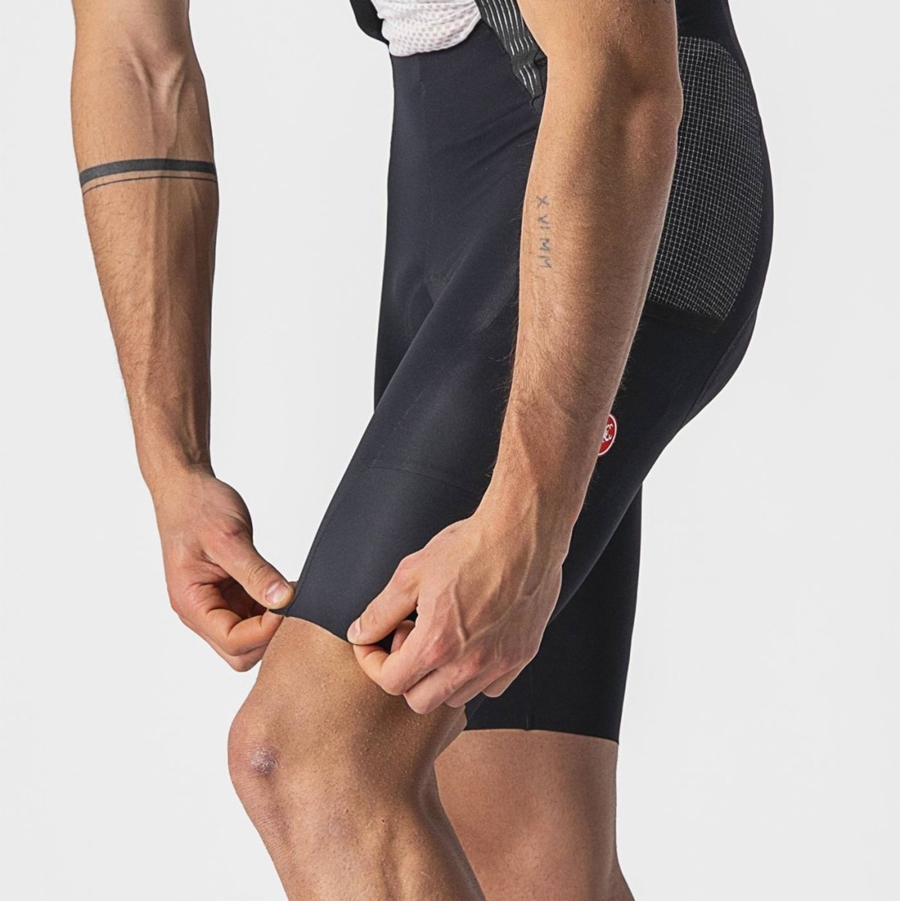 Castelli FREE UNLIMITED Bib Shorts Herre Sort | ZTDAQKO-59