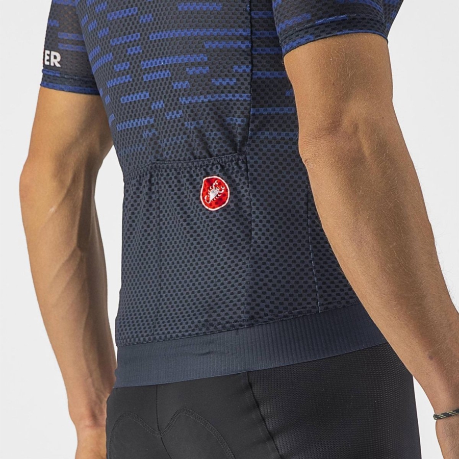 Castelli INSIDER Jersey Herre Blå | PEJOWCA-38