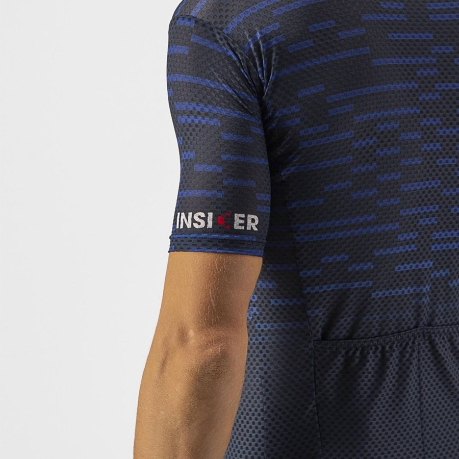 Castelli INSIDER Jersey Herre Blå | PEJOWCA-38