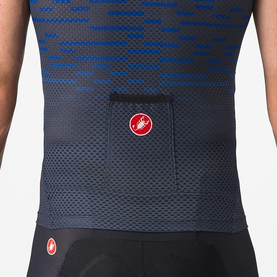 Castelli INSIDER SLEEVELESS Jersey Herre Blå | EPSMBFN-56