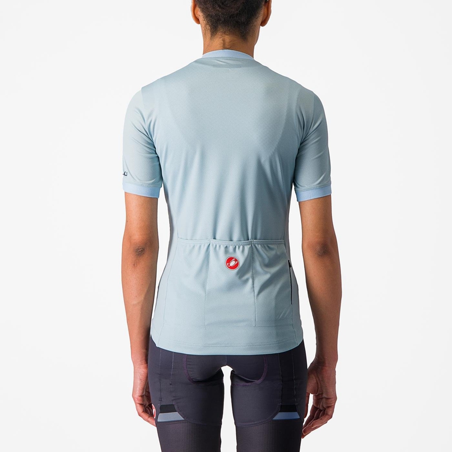 Castelli LIBERA Jersey Dame Blå | ZCSFAGY-42