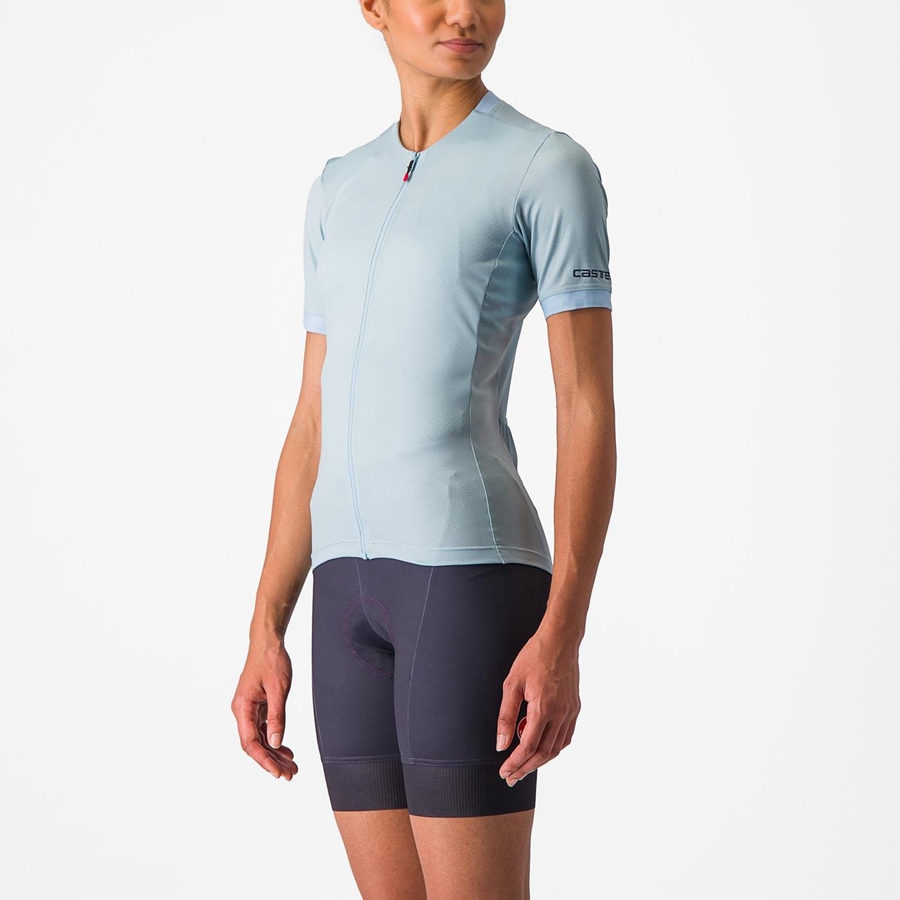 Castelli LIBERA Jersey Dame Blå | ZCSFAGY-42