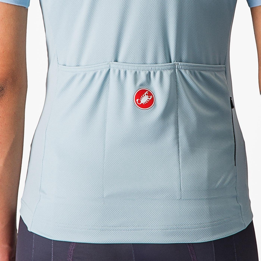 Castelli LIBERA Jersey Dame Blå | ZCSFAGY-42