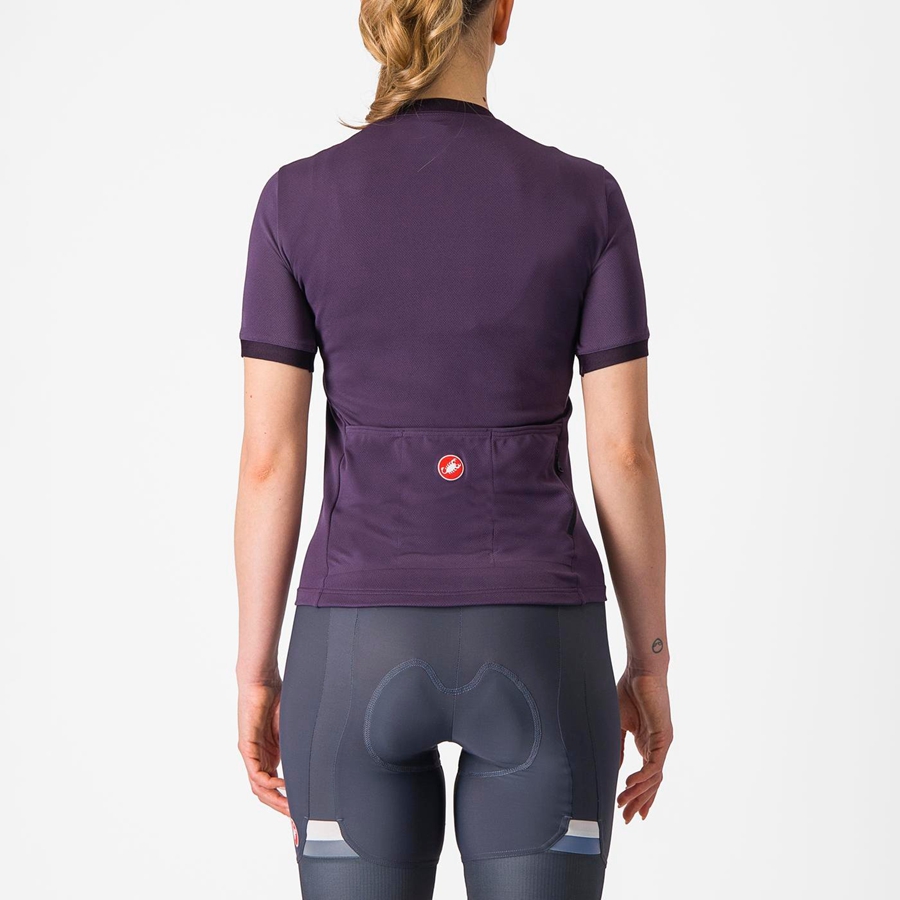 Castelli LIBERA Jersey Dame Lilla | FLXSQNC-94