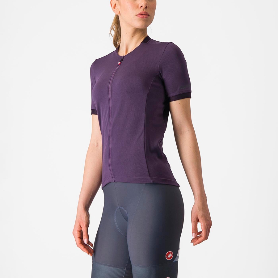 Castelli LIBERA Jersey Dame Lilla | FLXSQNC-94