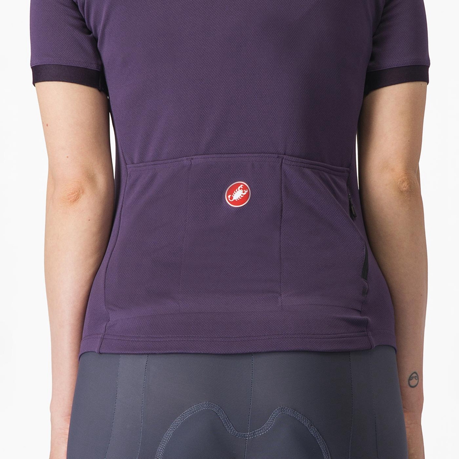 Castelli LIBERA Jersey Dame Lilla | FLXSQNC-94