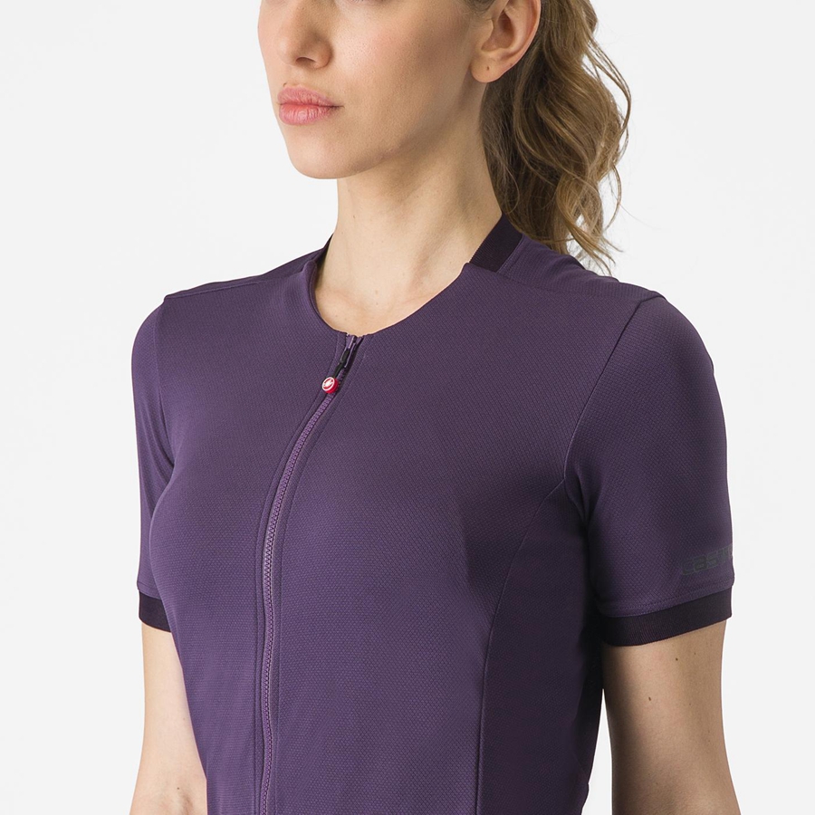 Castelli LIBERA Jersey Dame Lilla | FLXSQNC-94