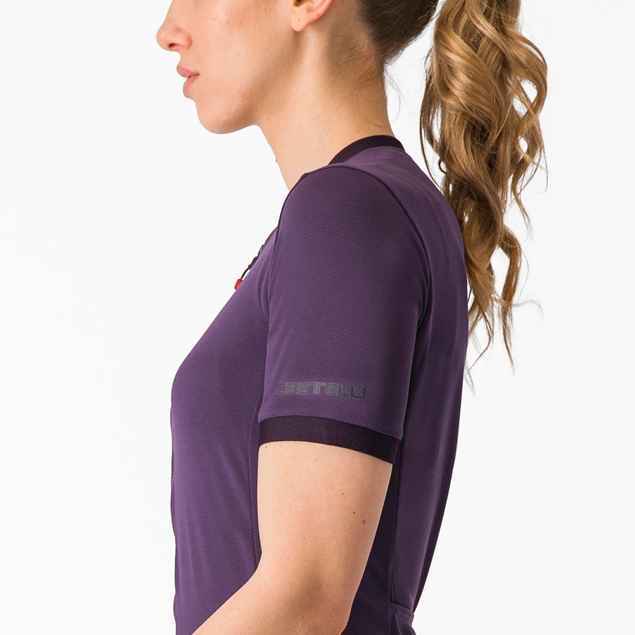 Castelli LIBERA Jersey Dame Lilla | FLXSQNC-94