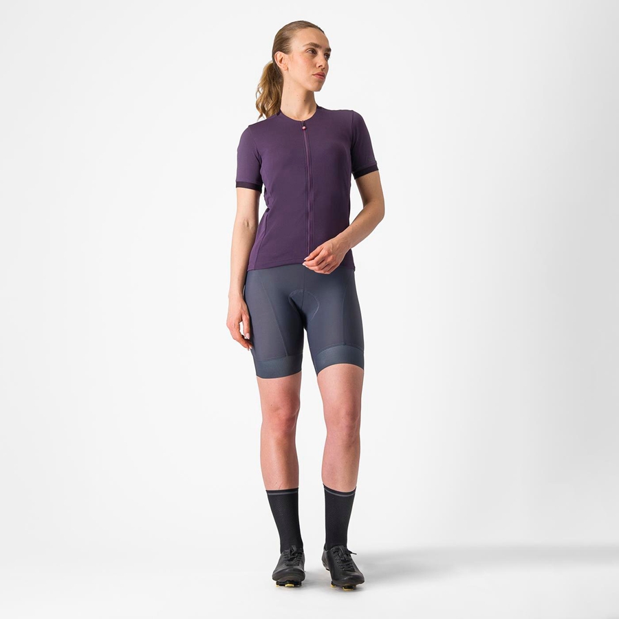 Castelli LIBERA Jersey Dame Lilla | FLXSQNC-94