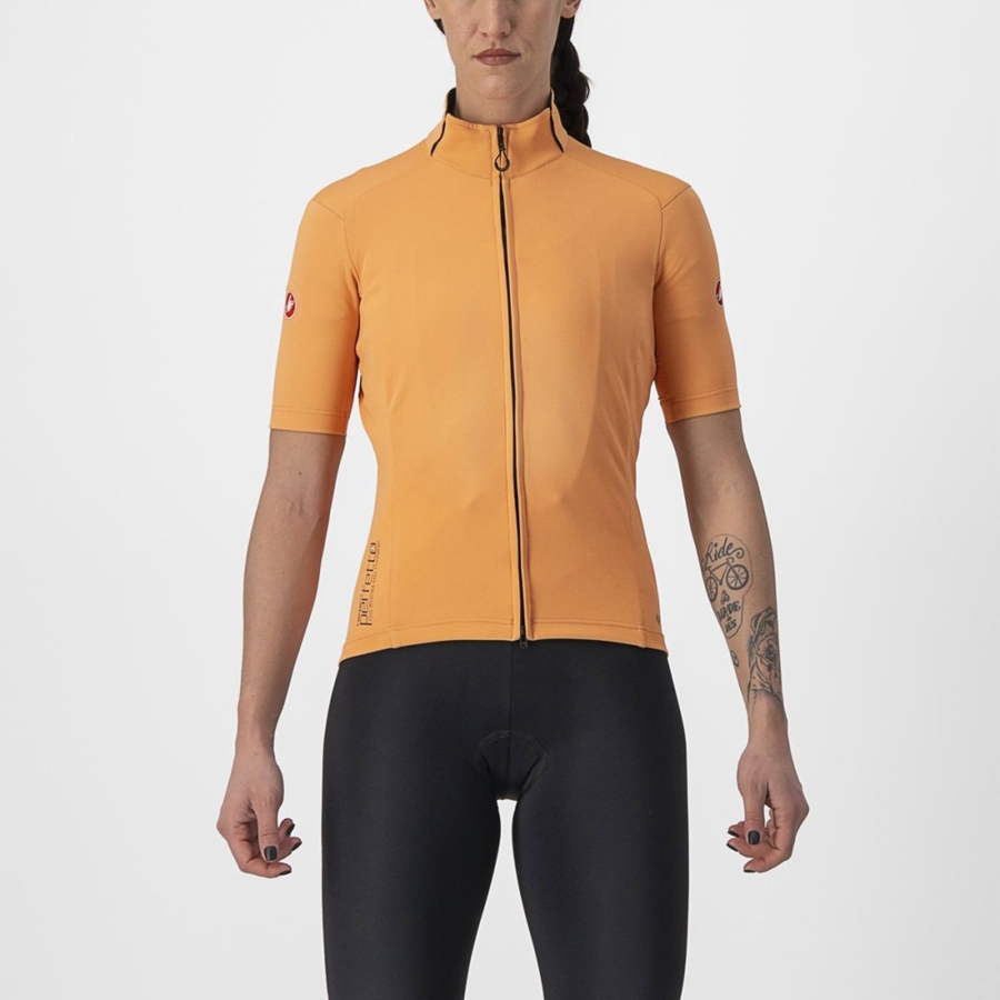 Castelli PERFETTO RoS 2W WIND Jakker Dame Brune | ECMJTSX-21