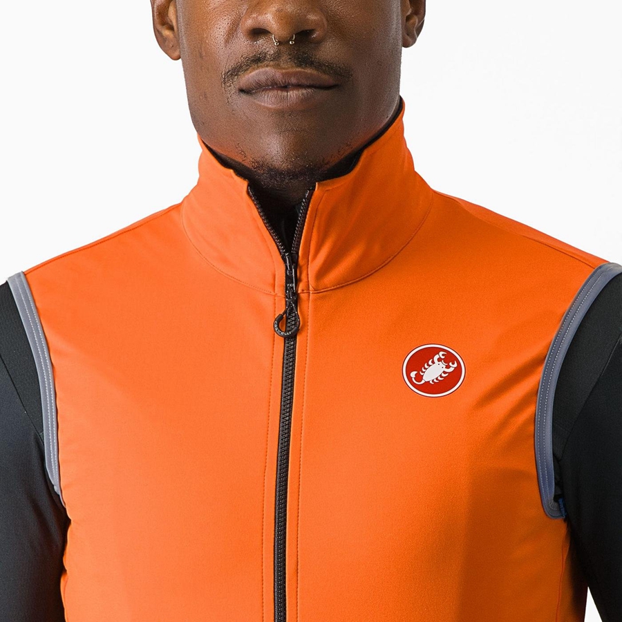 Castelli PERFETTO RoS 2 Vest Herre Rød Orange | KSBJUQW-24