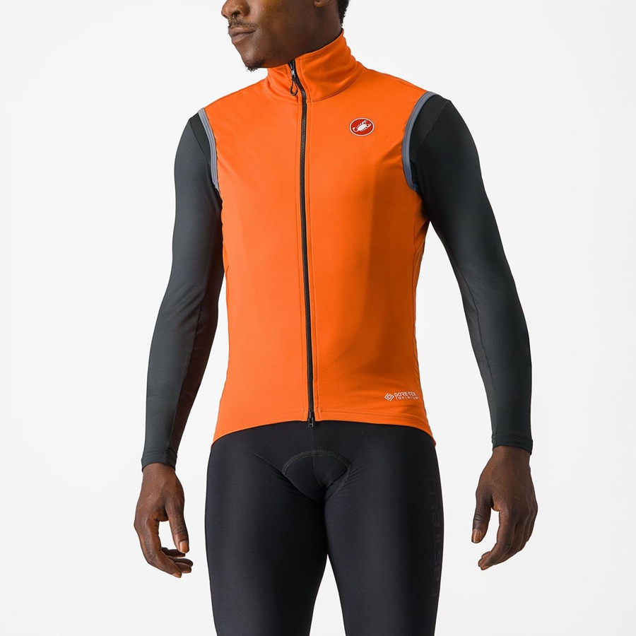 Castelli PERFETTO RoS 2 Vest Herre Rød Orange | KSBJUQW-24