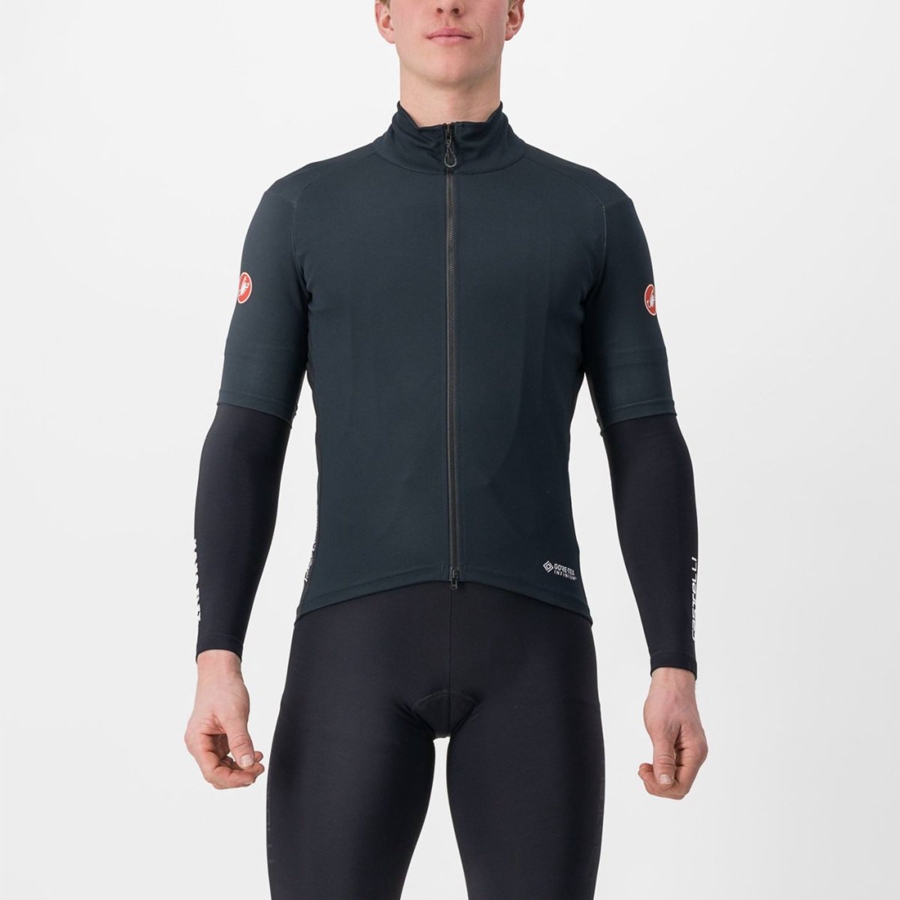 Castelli PERFETTO RoS 2 WIND Jakker Herre Sort | TENCYLP-14