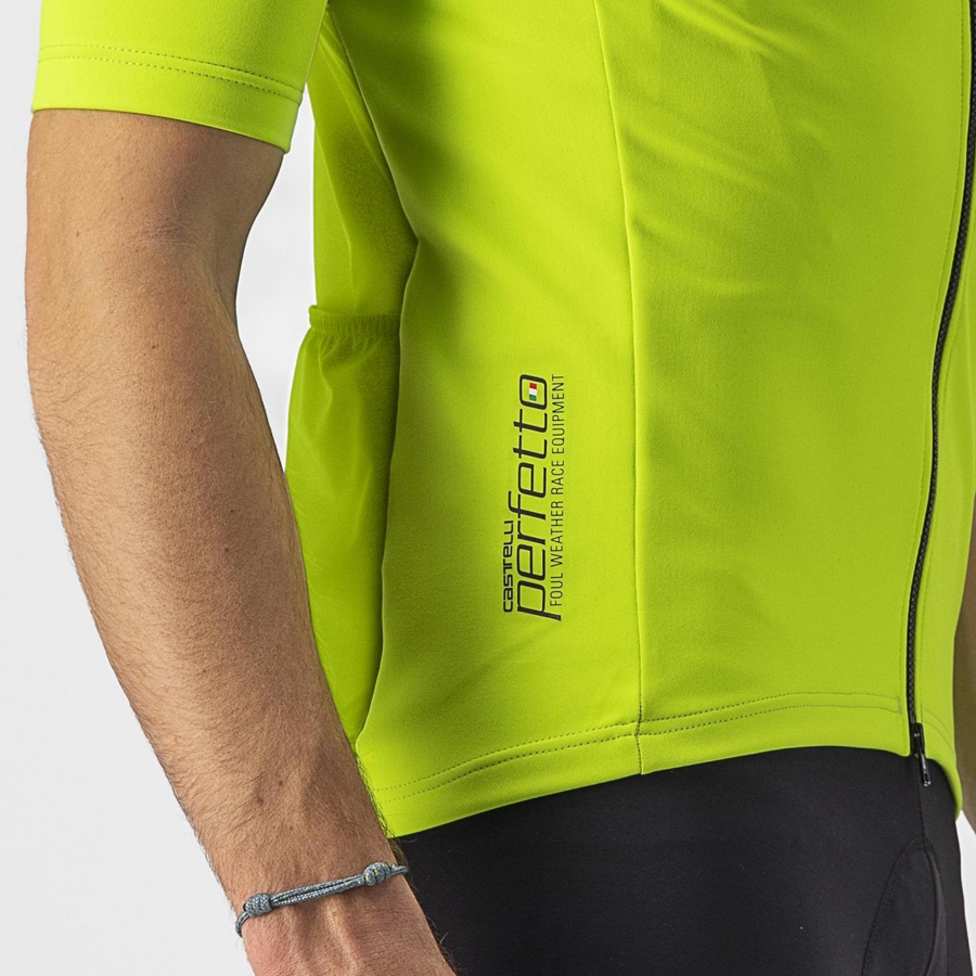 Castelli PERFETTO RoS 2 WIND Jakker Herre Lysegrøn | AWNHEIG-62