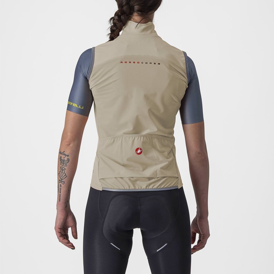 Castelli PERFETTO RoS 2 W Vest Dame Grå | POZDIWX-52