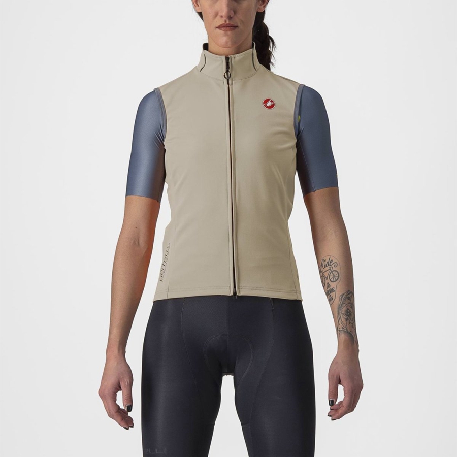 Castelli PERFETTO RoS 2 W Vest Dame Grå | POZDIWX-52