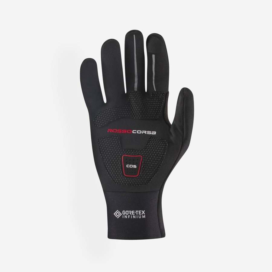 Castelli PERFETTO RoS Handsker Herre Sort | UYVEBCW-23