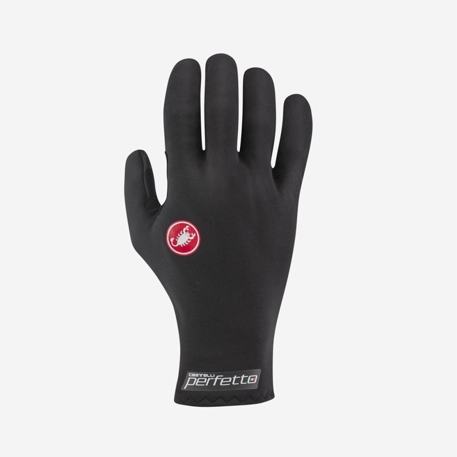 Castelli PERFETTO RoS Handsker Herre Sort | UYVEBCW-23