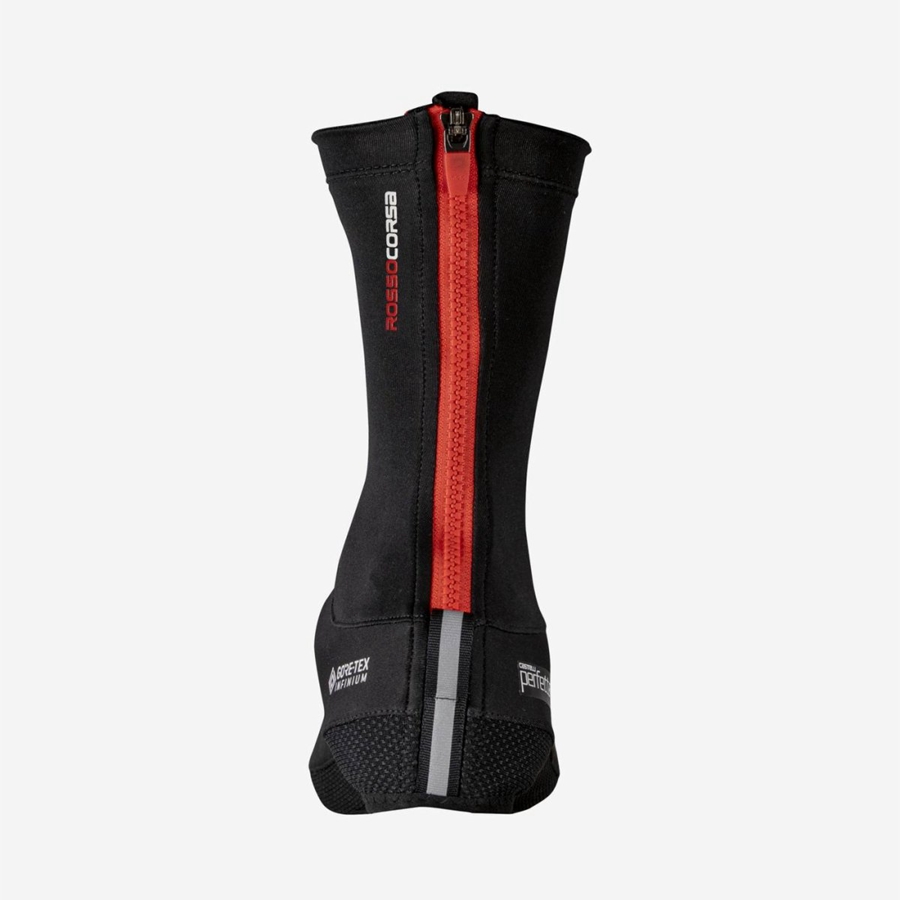 Castelli PERFETTO Skoovertræk Herre Sort | WHGUPTJ-84