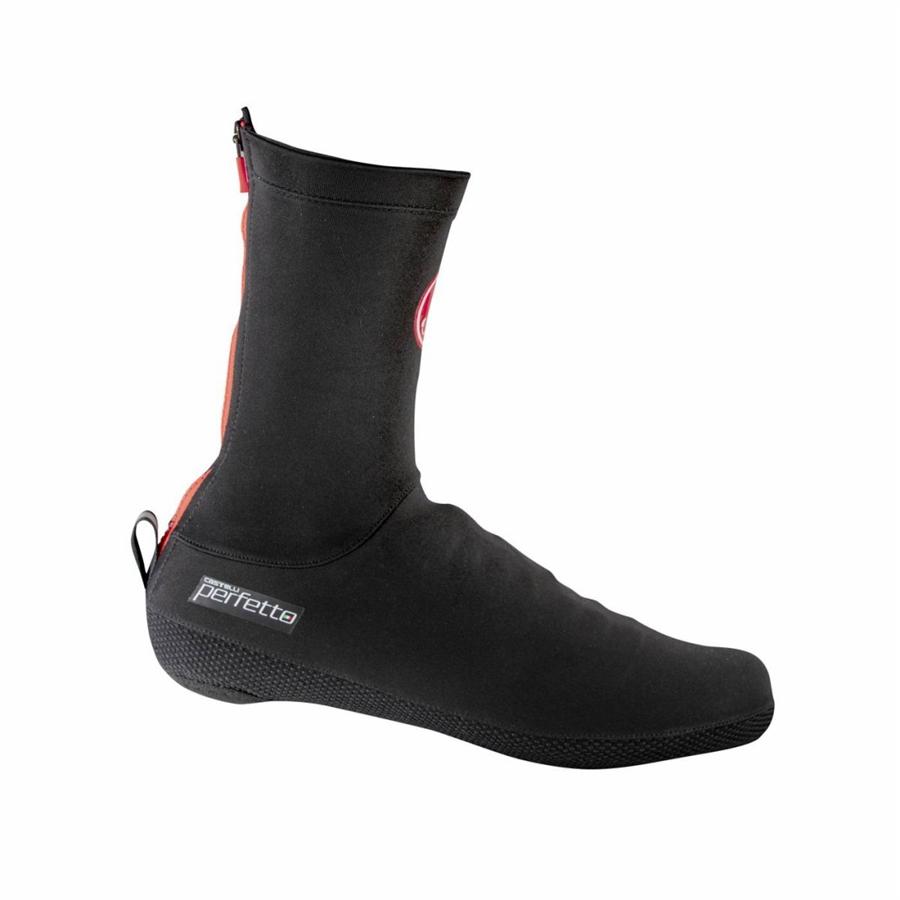 Castelli PERFETTO Skoovertræk Herre Sort | WHGUPTJ-84