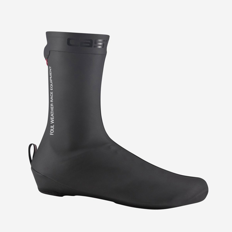 Castelli PIOGGIA 4 Skoovertræk Herre Sort | CXALKYT-01