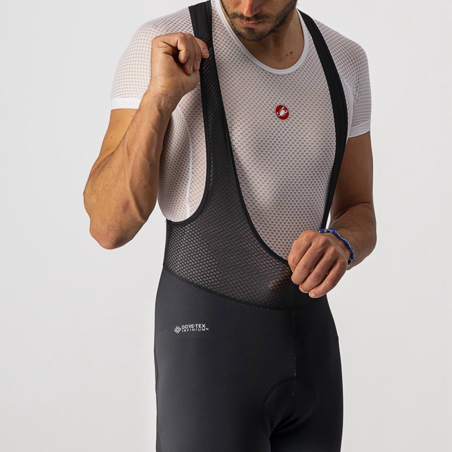 Castelli POLARE 3 Bib Strømpebukser Herre Sort | HQXGARW-42