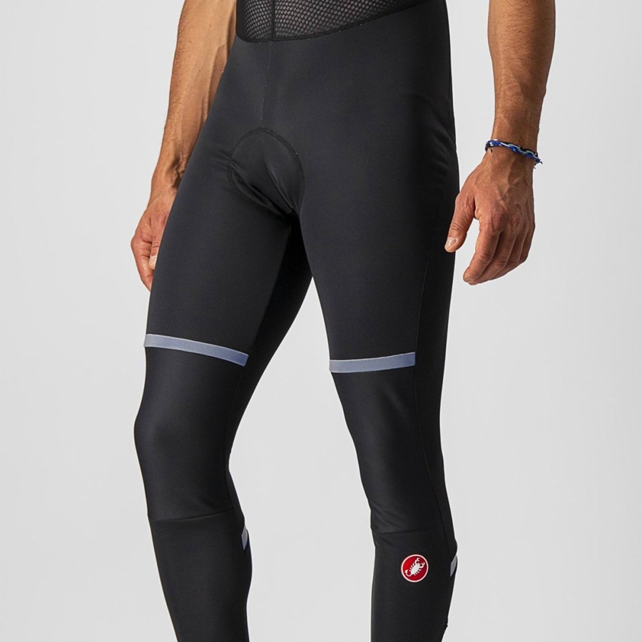 Castelli POLARE 3 Bib Strømpebukser Herre Sort | HQXGARW-42