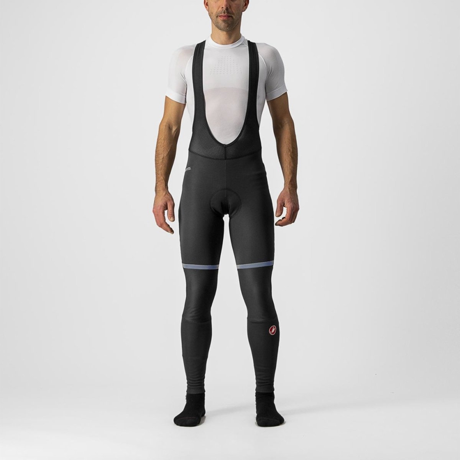 Castelli POLARE 3 Bib Strømpebukser Herre Sort | HQXGARW-42